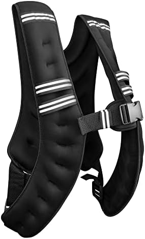 10KG Weighted Vest Top Gym Exercise Fitness Strength Sports Running Walking Workout Boxing Training Weight Loss Heavy Top Jacket Suit with Adjustable Strap