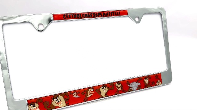 Beware of Landrace Pig Aluminum Plate Frame
