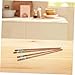 Garneck 2pairs Non- Wooden Chopsticks for Home Use Reusable Cooking Utensils for Family Dining Comfortable Grip for All Ages for and Noodles