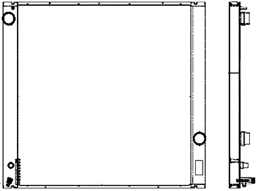 Behr Hella Service 376718321 Premium Radiator For Land Rover #TOP6