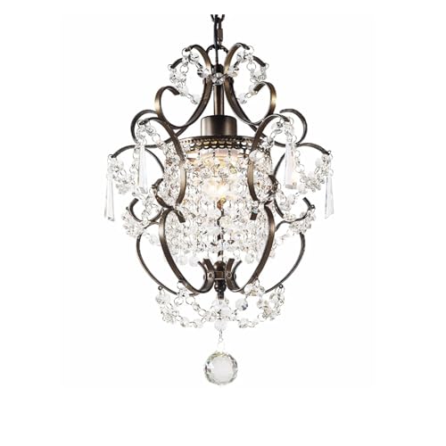 Lustre en cristal moderne pour salon et salle à manger élégante