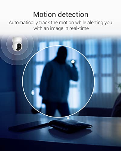 Ezviz Security Camera Indoor Wifi 1080P, Baby Pet Monitor With Motion Detection, Smart Tracking, Smart Night Vision, 2-Way Audio, Compatible With Alexa #TOP4