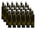 Produktbild hocz 12 Leere Glasflaschen GRÜN Maraska 500 ml incl. Schraubverschluss Eckig zum selbst Abfüllen Likörflasche Schnapsflasche Silber