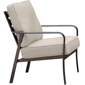 Hanover cortino outdoor club chair with plush quick drying sunbrella cushions commercial grade aluminum outdoor dining chair perfect for patio sets poolside and backyards gunmetalash  urban country home decor