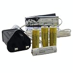 Konstsmide Battery Saver : 6V Adaptor : Replaces 4 x AA Cells/Batteries
