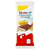 Kinder Cereal Bar PM 25p T1 x40 x1 Chocolate con leche fina con cereales y un suave relleno lácteo