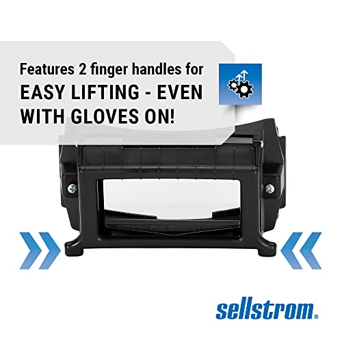 Sellstrom Welding Helmet, Flip Front Adaptor, Lift Front Retainer, Durable Nylon, Unisex, Black, S273200 #TOP4