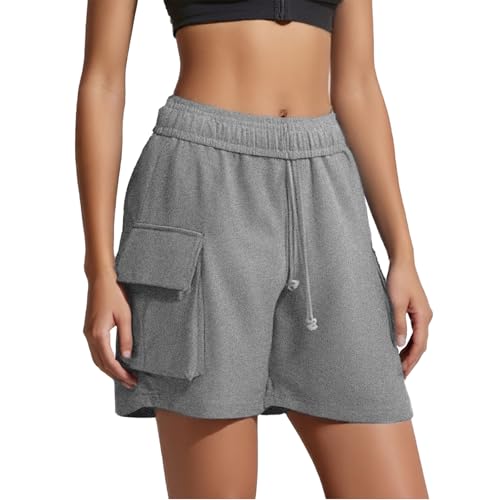 Short de yoga fluide avec cordon de serrage ajustable