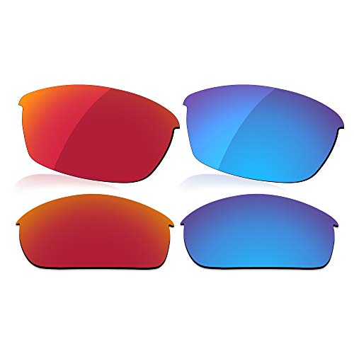 Verres polarisés Oakley Flak Jacket anti-reflet pour une clarté optimale