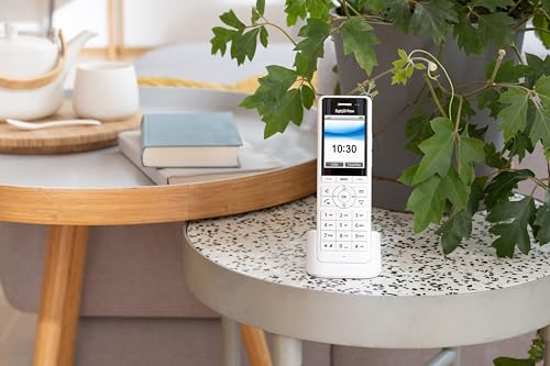 Fritz!Fon X6 White combiné blanc avec fonctions Éco et téléphonie HD - 6