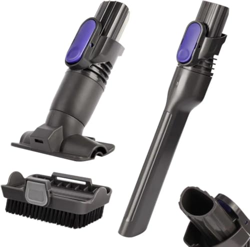 3-in-1 Crevice Tool Brush for Shark Pet Cordless Stick IZ201 IZ202 IZ251 IZ252 IX141 IZ462H IZ483H IZ363HT IZ361H IZ163H IZ362H Vacuum Cleaner Removable Tool Brush Attachments for D-Shaped Vacuum