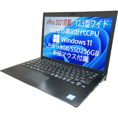 �y�����ςݕi�z office2021���� Windows11 12.5�^ �o�C�I VJPJ11�V���[�Y FHD(1920x1080) �����\�m�[�g Core i5 ��8���� ������8GB SSD256GB BLUETOOTH/���^ �y�� �m�[�g PC/WE