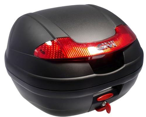 Topcase 34L GIVI Monolock E340 Vision noir pour scooter et moto