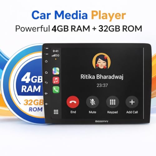 Image of Toyota Fortuner 2008-2014 Original QLED 9 inch Zlink Car Android Stereo | OS 13 | 4GB+32GB | Display Support Car Play & Android Auto | incl. AHD Camera & Frame Compatible with 1 Year Warranty