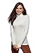 Produktbild oodji Ultra Damen Rollkragenpullover Basic, Weiß, DE 34 / EU 36 / XS
