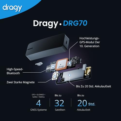 Medidor de rendimiento GPS dragy con módulo UBLOX de 10.ª generación 2