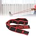 kowaku Yoga Stretch Strap Yoga Resistance Band Stretching Equipment Exercise Band 8 Segment Elastic Band for Home Stretching Pilates, Red