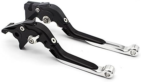 Miniatura 3 de FXCNC Palancas de embrague de freno plegables extensibles para VERSYS 1000 2012-2014, ZX636R ZX6RR ZX6RR 2000-2004, ZX10R 2004-2005, ZX9R 00-03,