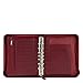 FranklinCovey - FC Signature Binder - Leather - Zipper Binder for Planners (Classic, Red)