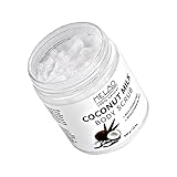 La leche de coco y la sal del mar de baño trabajan juntos para exfoliar e hidratar sin la necesidad de productos químicos agresivos o aditivos sintéticos.