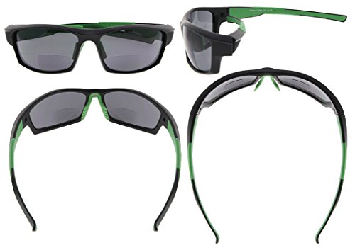 Image of Eyekepper Bifocal Sunglasses for Women Men, Rectangular Frame