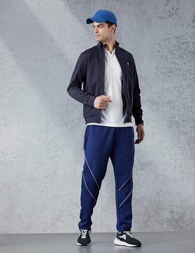 Image of Allen Solly Mens Cotton Blend Standard Length Jacket