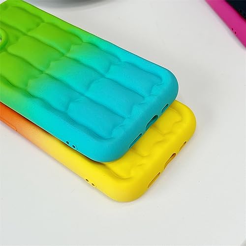 Coque iPhone 13 antichoc ENILSA protège objectif doudoune dégradée de luxe - 6