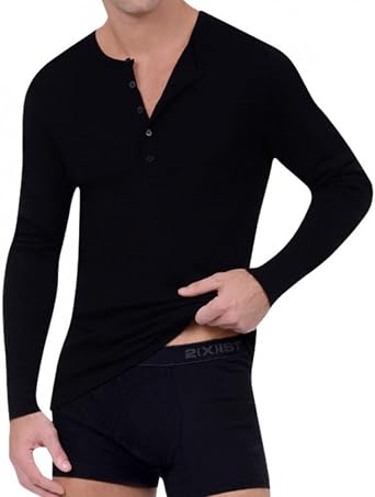 Essential Long Sleeve Henley at Amazon 
