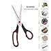 Scissors, Multipurpose office Scissors,8.5 Inch Ultra Sharp Shears, Comfort-Grip Handles Household scissors，Sturdy Sharp Craft Supplies - Pack of 5, Right/Left Hande