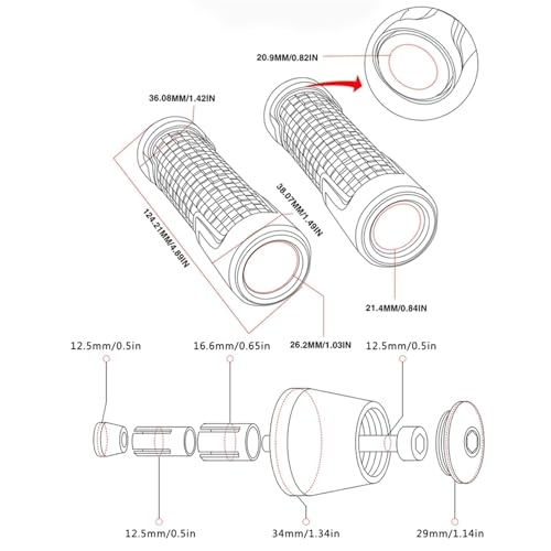 Guidon Poignées Bouchon pour vos balades en CBR250R - 2