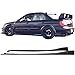 Side Skirt Compatible with 2002-2007 Subaru Impreza WRX STI, CS Style Side Skirts 2PC PP Polypropylene by IKON MOTORSPORTS, 2003 2004 2005 2006