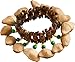 Kenari Seed Shell Shaker Bracelet â€” Creates a Soft Soothing Sound for Meditation, Sound Healing Therapy and Yoga, 2-YEAR WARRANTY