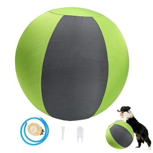 Ballon entraînement gonflable pour chiot grand format résistant aux jeux extérieurs - 2