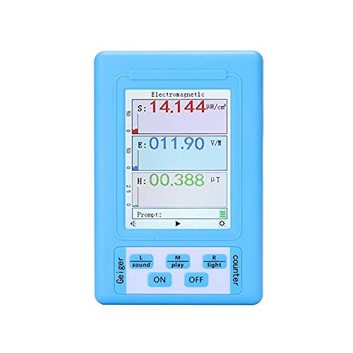 BR-9A portátil digital portátil detector de radiación electromagnética EMF medidor de alta precisión Radiación Dosímetro Monitor probador Cover