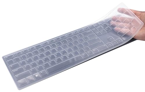 Protector de Teclado de Silicona Compatible para Dell KB500 miniatura 1