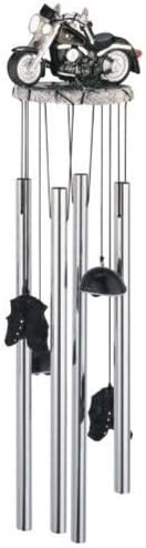 StealStreet SS-G-41353 Wind Chime Round Top Motorcycle Hanging Garden Decoration Windchime image 2