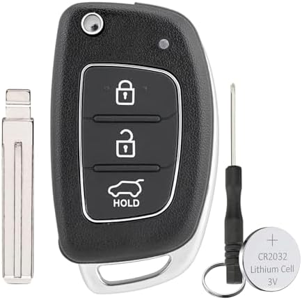 3 Buttons Car Key Fob Case For Hyundai I10 I20 I40 IX35 IX45 Sante Fe ...