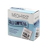 Medique Products 70201 Disposable Instant Cold Pack, 5' x 9, Large , White