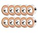AELATNGS 686RS Bearing 10PCS 6x13x5 mm ABEC-3 Hobby Electric RC Car Truck 686 RS 2RS Ball Bearings 686-2RS Orange Sealed