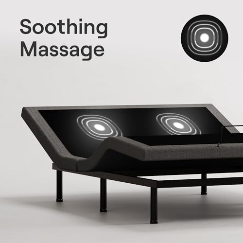 Image of Nectar Ultra King Adjustable Base & 15 inch Mattress - Head & Foot Incline - Medium Firm Memory Foam - Cooling Upgrade - 3 Massage Settings - 365-Night Mattress Trial