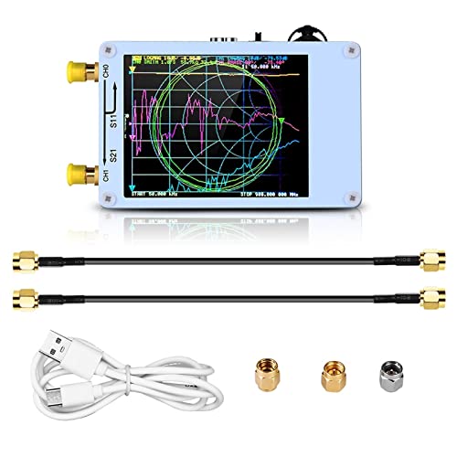 �x�N�g�� �l�b�g���[�N �A�i���C�U�[ 50KHz-900MHz �f�W�^�� �^�b�`�X�N���[�� �Z�g MF HF VHF UHF �A���e�i �A�i���C�U�[ ��ݔg
