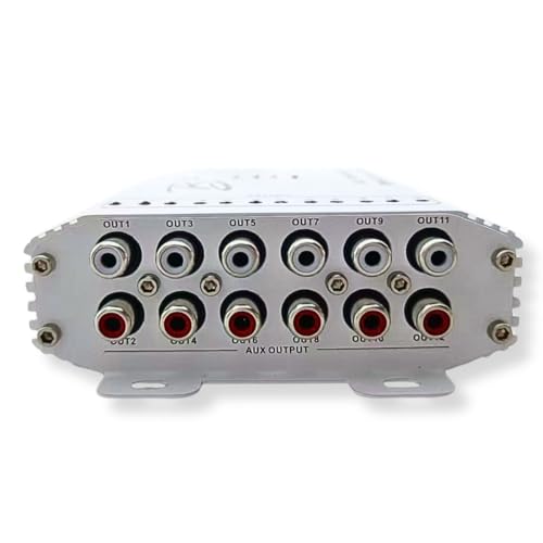 Image of B2 Audio SixTwelve White 12Ch Bluetooth DSP 4V 96kHz w Floating Mount Bracket