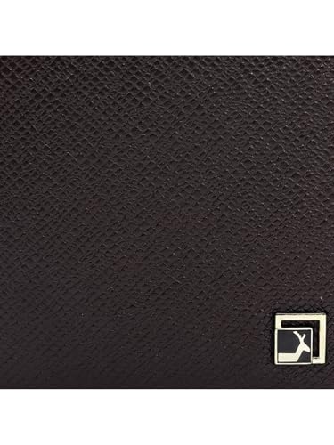 Image of Da Milano RFID Protected Leather Wallet for Men with Card Slot - Brown (0693OL)