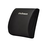 MUBSON Cojin con Soporte Lumbar para Coche o Silla de Oficina Ideal para Mejorar Postura y Dolores de Espalda. Respaldo...