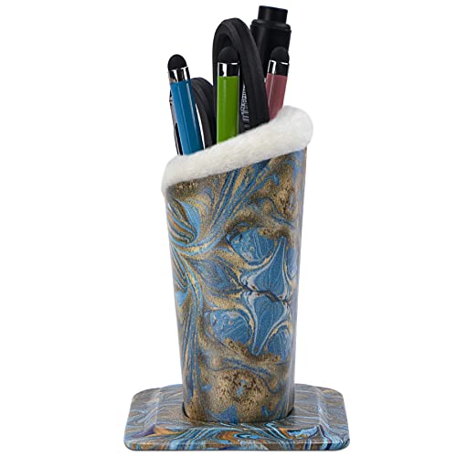 Image of Plush Fluffy Lined Anti-scratch Eyeglasses Holder Protective Glasses Stand Case