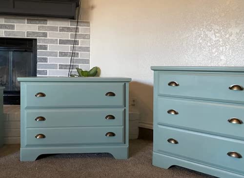 Weichuan 15Pcs Antique Bronze Iron Drawer Knobs Pulls Handles - Vintage Kitchen Cabinets Furniture Wardrobe Medicine Pull Handle(Length: 81Mm Width: 32Mm) #TOP6