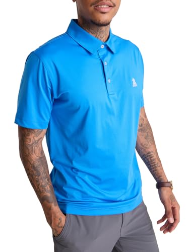 Chubbies Performance Mens Polo Stretchy, Breathable Golf Polo Mens Polo Shirts Short Sleeve