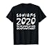 Class Of 2020 Graduation Senior Funny Quarantine T-Shirt