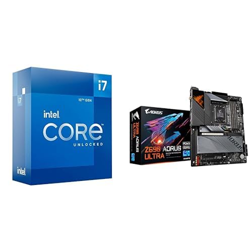 Intel Corei7 12700K 、z690のセット Amazon.com: Intel Core i7-12700K Gaming Desktop Processor +