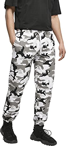 Urban Classics Jogginghose Basic Camo Sweatpants 2.0, Snow Camouflage, XL